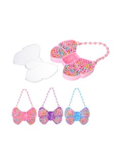 Lovely Series Bowknot Kids' Beaded DIY Set-Multi-One Size