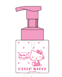 Hello Kitty Beauty Diary Series Foam Bottle 250ml-Pink-One Size