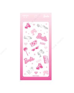 Barbie Collection Stickers-Pink-One Size