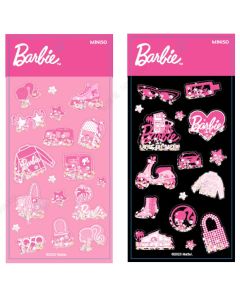 Barbie Collection Shaking Stickers (2 Assorted Models)-Black/Pink