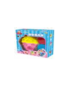 2-Color Dessert House-Blue-One Size
