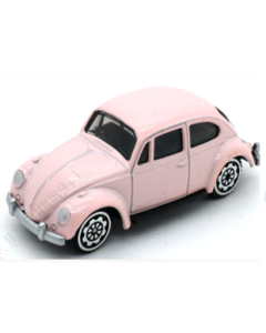 3in. Alloy Car Model (Genuine License - Volkswagen Beetle)-Pink-One Size
