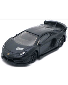 3in. Alloy Car Model (Genuine License - Lamborghini Aventador SVJ)-Black-One Size