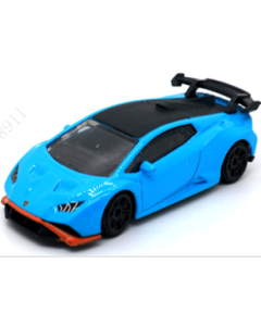 3in. Alloy Car Model (Genuine License - Lamborghini Huracan STO)-Blue-One Size