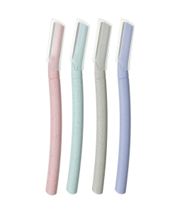 Safe Eyebrow Razors (4 pcs)-Multi-One Size