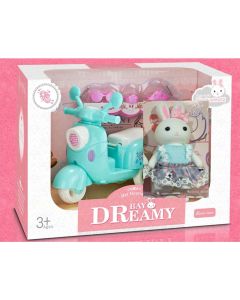 Role Play Series Bunny Motorcycle Set-Multi-One Size
