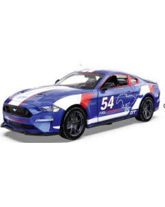 1:34 Sound & Light Alloy Car Model (Genuine License) - Ford Mustang GT2018-Blue-One Size