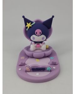 Sanrio characters Ocean Treasure Series Phone Holder for Desk(Kuromi)-Purple-One Size