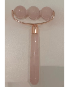 Pink Pearl Series 3 Balls Roller Massager-Pink-One Size