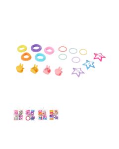 Colorful Kids' Hair Accessories Set (32 pcs)-Multi-One Size