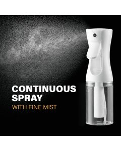 Large Fine Mist Spray Bottle 200mL-White-One Size