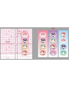 Sanrio characters Collection 48K Hardcover Book (80 Sheets) (PDQ)-Pink-One Size