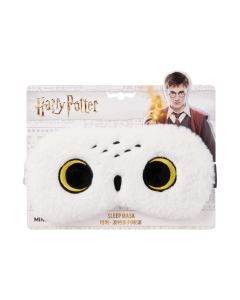 Harry Potter Hedwig Plush Sleep Mask-White-One Size