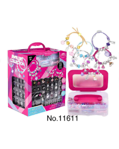 Transformation Series DIY Bracelet Making Kit with Handle-Pink-One Size