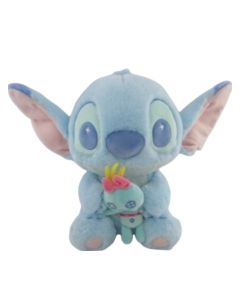 Planetary Pastel Collection 11in. Sitting Stitch with Little Company Plush Toy-Blue-One Size