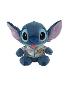 Lilo & Stitch Collection 11in. Sitting Punk Stitch-Blue-One Size