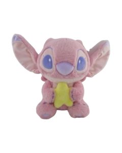 Lilo & Stitch Collection 11in. Sitting Holding-Star Angel-Pink-One Size