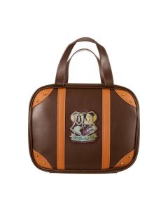 Harry Potter Retro Rectangle Cosmetic Bag-Brown-One Size