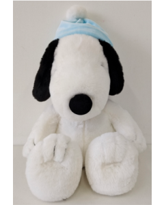 Snoopy Collection 12in. Costume Sitting Snoopy Plush Toy(Hat)-White-One Size