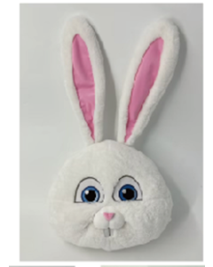 The Secret Life of Pets 16in. Pillow (Snowball)-White-One Size