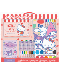 Sanrio characters Dessert Collection Drawing Set (PDQ)-Multi-One Size