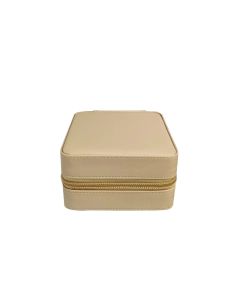 Square Jewelry Box (Apricot)-Brown-One Size