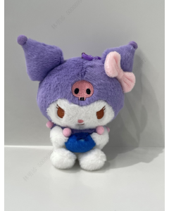 Kuromi 4in. Hugging Fruit Pendant-Purple/White-One Size