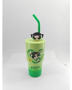 The Powerpuff Girls Collection Stainless Steel Tumbler with Straw 900mL