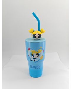 The Powerpuff Girls Collection Stainless Steel Tumbler with Straw 900mL