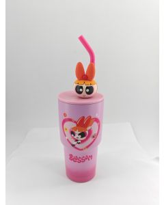 The Powerpuff Girls Collection Stainless Steel Tumbler with Straw 900mL