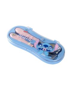Disney Stitch Dinner Party Collection Fork & Spoon-Blue-One Size