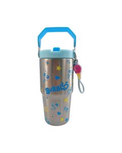 The Powerpuff Girls Collection Stainless Steel Bottle with Handle 860mL(Bubbles)