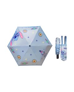 Disney Stitch Dinner Party Collection Umbrella (Stitch)-Blue-One Size