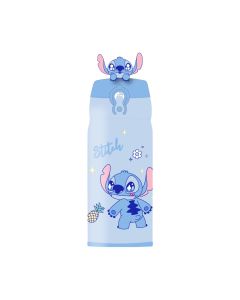 Disney Stitch Dinner Party Collection Pineapple Insulated Bottle 320mL (Stitch)-Blue