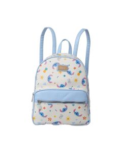 Disney Lilo & Stitch Collection Backpack-Blue/White-One Size