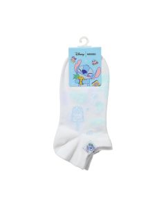 Disney Stitch Dinner Party Collection Ankle Socks (1 Pair)(Woven Label)