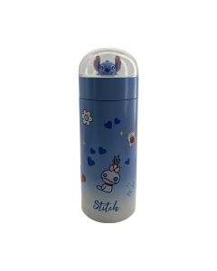 Disney Stitch Dinner Party Collection Insulated Bottle 350mL (Stitch)-Blue-One Size