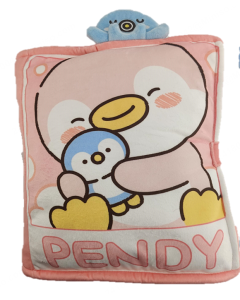 Mini Family-13in. Comic Book Pillow (Penguin Pendy)