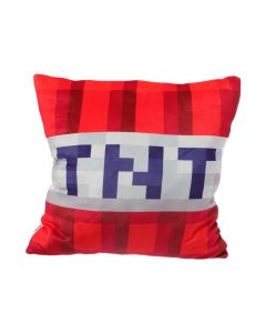 Minecraft - 16in. TNT Quadrate Pillow-Red-One Size