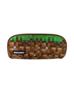 Minecraft - Big Stationery Case-Brown-One Size
