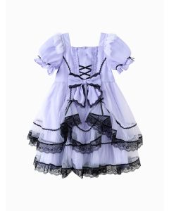 Kids Girl Woven one-piece dress