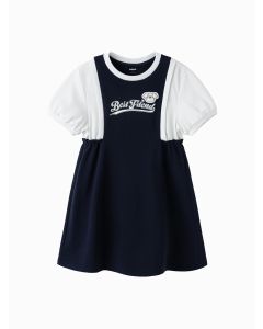 Kids Girl Knitted one-piece dress