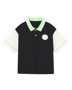 Kids Boy Lapel short-sleeved T-shirt