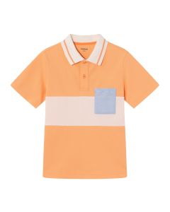 Kids Boy Lapel short-sleeved T-shirt