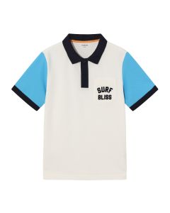 Kids Boy Lapel short-sleeved T-shirt
