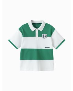Kids boy Lapel short-sleeved T-shirt