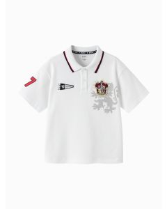 Kids boy Lapel short-sleeved T-shirt
