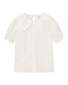 Kids Girl Woven short-sleeved shirt