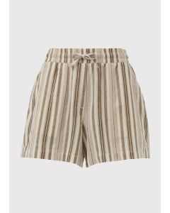 Stripe Linen Shorts