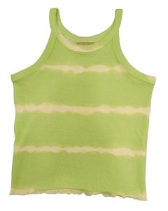 Girls Multicolour Tie Dye Vest 